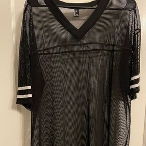 Forever21 mesh jersey